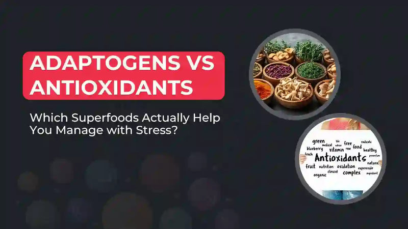 Adaptogens vs Antioxidants: Best Superfoods for Stress