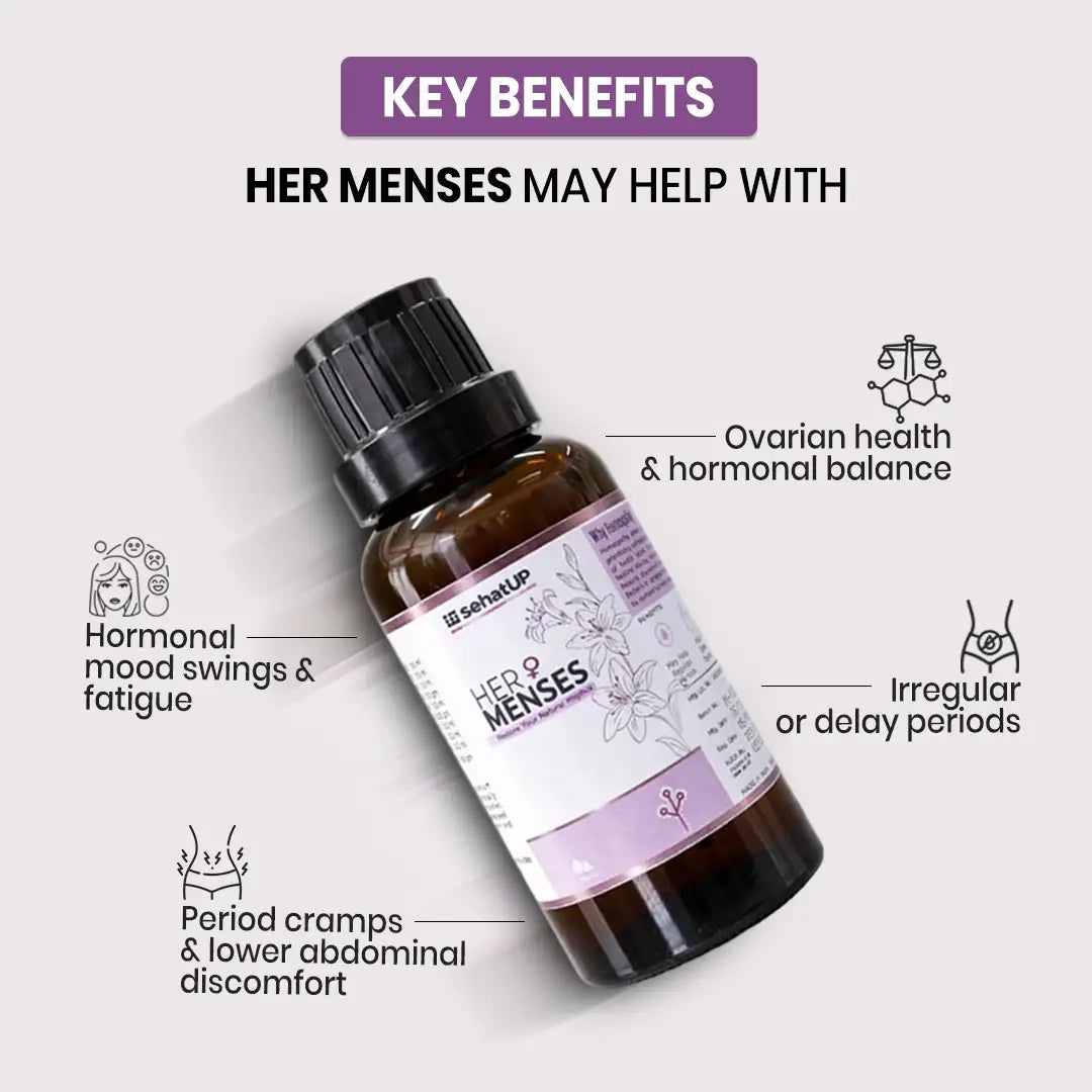Her Menses (For Rhythmic Relief & Hormonal Harmony)