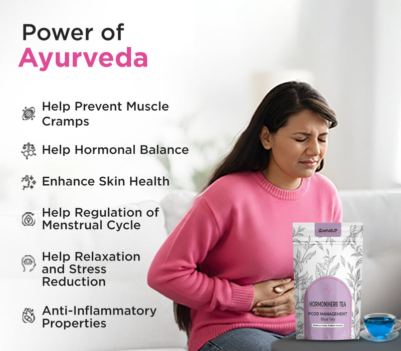 Empower Your Wellness: PCOD Management with Herbal Blue Tea