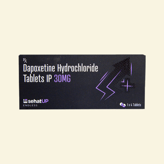 Dapoxetine Hydrochloride tablets IP 30 mg (Endless)(Pack of 2)