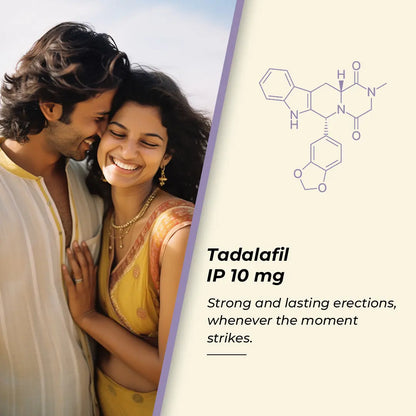 Tadalafil IP 10 mg (Hard 10)
