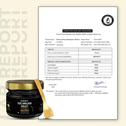 Pure Himalayan Shilajit Resin – 20g | SehatUP