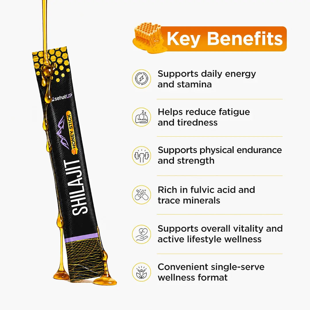 Shilajit Honey Sticks