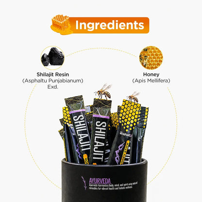 Shilajit Honey Sticks